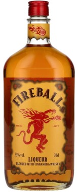 Fireball Cinnamon 33% 0,7 l (holá láhev)