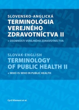 Slovensko-anglická terminológia verejného zdravotníctva II