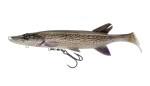 Savage Gear Gumová nástraha 3D Pike Shad Slow Sinking White Pike - 20cm 65g,Savage Gear Gumová nástraha 3D Pike Shad Slow Sinking White Pike - 20cm