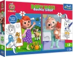 Trefl - Puzzle - Oboustranné puzzle Cocomelon: Veselý den s přáteli BABY MAXI