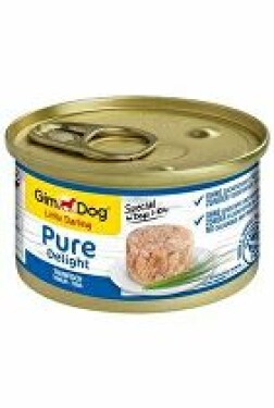 Gimdog Pure delight konz. tuňák 85g + Množstevní sleva