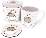 Pusheen: Dárkový set v plechovce (hrnek + podtácek) - EPEE