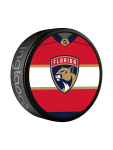 Inglasco / Sherwood Puk Florida Panthers Jersey Design Souvenir Collector Hockey Puck