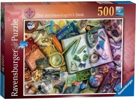 RAVENSBURGER Puzzle Archeologův stůl