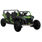 Mamido Elektrické autíčko Buggy ATV RACING UTV2000 čtyřmístné zelené