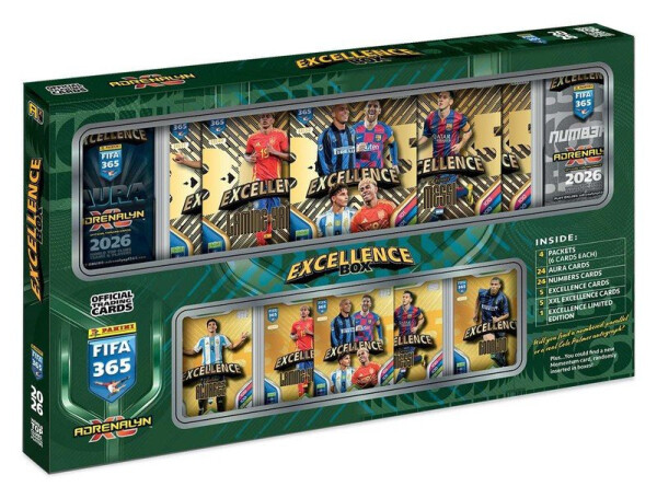 FIFA 365 2025/2026: Adrenalyn - Karty (Excellence Box)