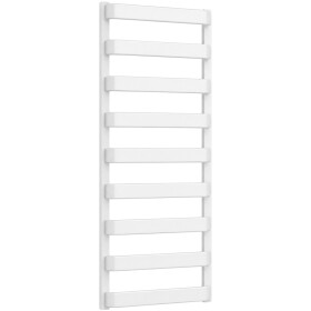 CERANO - Koupelnový radiátor Adriano - boční připojení - 520 W - bílá lesklá - 1200x500 mm CER-319378