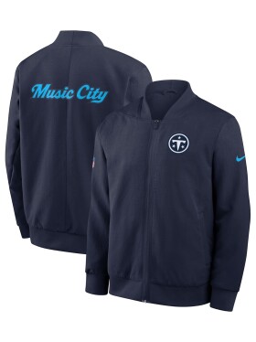 Nike Pánská bunda Tennessee Titans NFL 2026 Rivalries Sideline Bomber Velikost: 2XL
