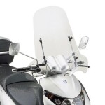 102A plexi čiré H. Dylan 125-150 (02-06), Piaggio Bever 125-200 (01-04)