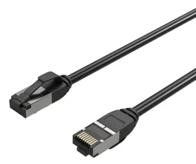 Shiverpeaks černá / Patch kabel / CAT8.1 / U/FTP / extra tenký / 0,25 m (FL31-47005)
