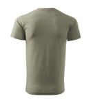 Heavy New tričko unisex světlá khaki 2XL