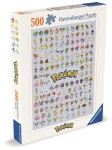 Puzzle 500 dílků Prvních 151 Pokémonů