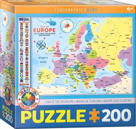 EUROGRAPHICS Puzzle Mapa Evropy