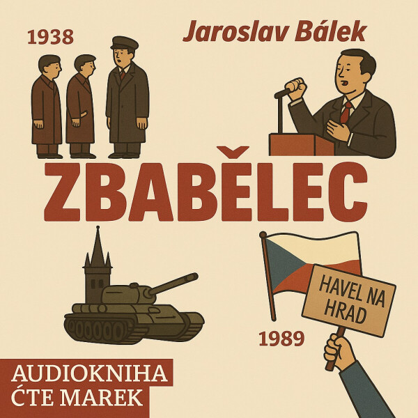 Zbabělec - Jaroslav Bálek - audiokniha