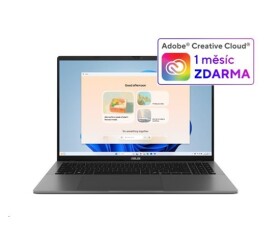 ASUS NTB Vivobook S16 (S3607VA-RP081W), i5-13420H, 16" 1920x1200, 16GB, 512GB SSD, UHD, W11 Home, Matte Gray EDF_2910118