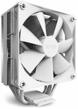 NZXT T120 bílá / Chladič CPU / 120 mm / 17.9-30.6dB @ 500 - 1800 RPM / 4 heatpipes / PWM / pro Intel AMD (RC-TN120-W1)