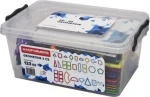 MAGFORMERS Geometrie 3: 2D a 3D - box 123 dílků