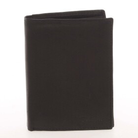 Luxusní, kožená pánská peněženka Hugo, černá