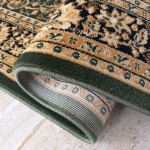 DumDekorace Luxusní koberec v zelené barvě 300 x 400 cm