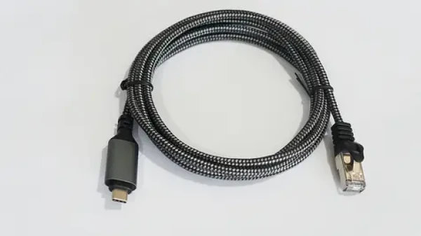 USB-C - RJ-45 adaptér 3 m / LAN adaptér / Cat.6 / 1 Gbit/s (AKTBXKS6USBC30B)