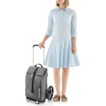 Nákupní taška na kolečkách Reisenthel Citycruiser Twist silver