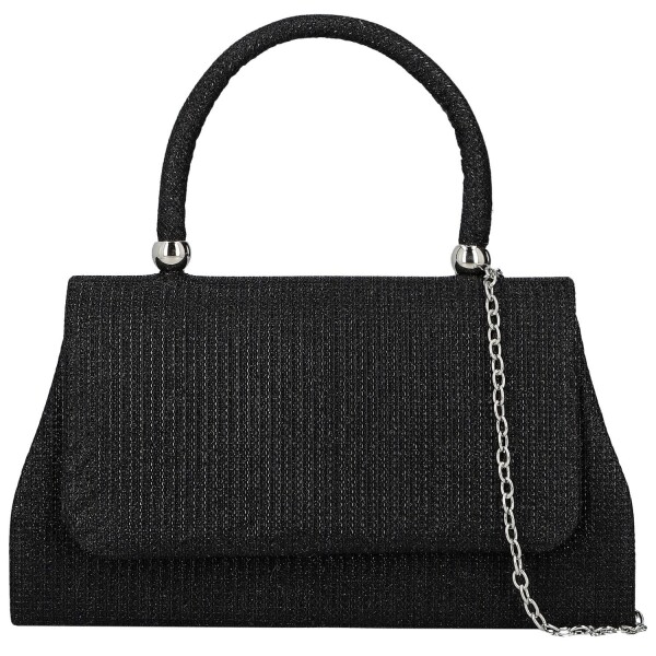 Módní dámská plesová kabelka Michelle Moon Araxi, černá