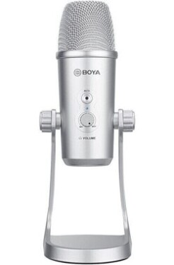 Boya BY-PM700SP stříbrná / Kondenzátorový mikrofon / pro telefony / microUSB (BY-PM700SP)