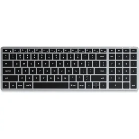 Satechi klávesnice Slim X2 šedá / bezdrátová klávesnice / Bluetooth / USB-C / podsvícená (ST-BTSX2M)