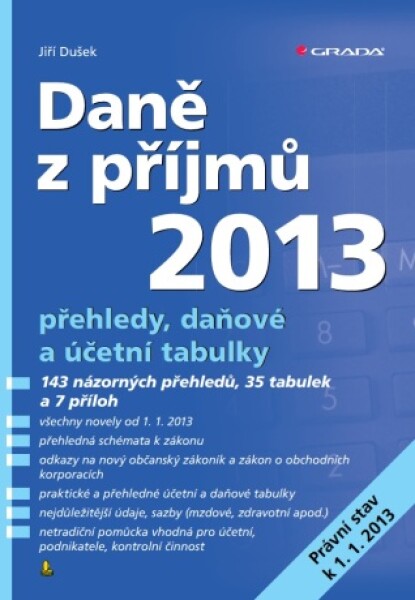 Daně z příjmů 2013 - Jiří Dušek - e-kniha