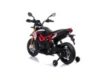 Mamido Dětská elektrická motorka Aprilia černo-červená