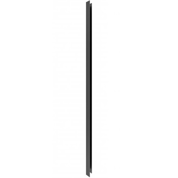 CERANO Stěnový profil pro instalaci do niky pro dveře a zástěny Porte L/P - černá matná - 190 cm