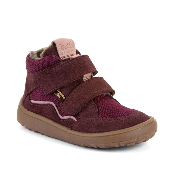 Dívčí zimní barefoot boty TEX WOOL Bordeaux Froddo G3110266-36W - 28