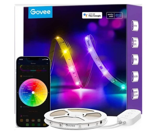 Govee WiFi RGBIC PRO Smart LED pásek 10m