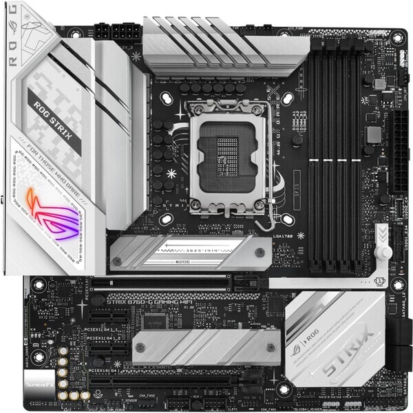 ASUS ROG STRIX B760-G GAMING WIFI B760 LGA 1700 4x DDR5 PCIEx16 1x 2.5GLAN mATX