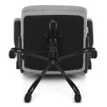 Kancelářské křeslo, houpací mechanismus, šedá látka, KA-K3104 GREY