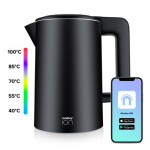 Niceboy ION SmartKettle černá / Rychlovarná konvice / 1.7 l / 2200W / teplota 40-100°C (smart-kettle-b)