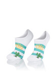 Dámské vzorované ponožky Intenso 1818 Cotton 35-40 grafit 38-40
