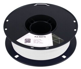 PLA MATTE filament bílý 1,75 mm Smartfil 1 kg