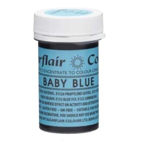 Sugarflair Gelová barva (Baby blue) 25g