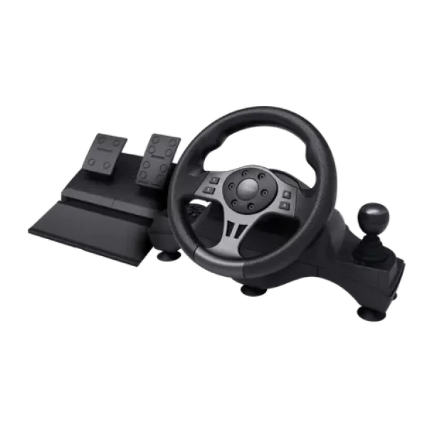 Trust GXT289 Movi černá / Volant / Pedály / Vibrace / USB / PC, Xbox, PS4, Switch (25122)