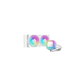 DEEPCOOL Vodní chladič LE240 WH V2, ARGB, 2x120mm, AM5, LGA1851, bílá EDF_1808014