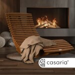 DBA Zahradní ergonomické lehátko BENY z akácie