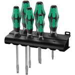 Wera Kraftform Kompakt 400 RA Set Imperial 1 bitový šroubovák 17dílná křížový PH, TORX, inbus, vnitřní čtyřhran, plochý