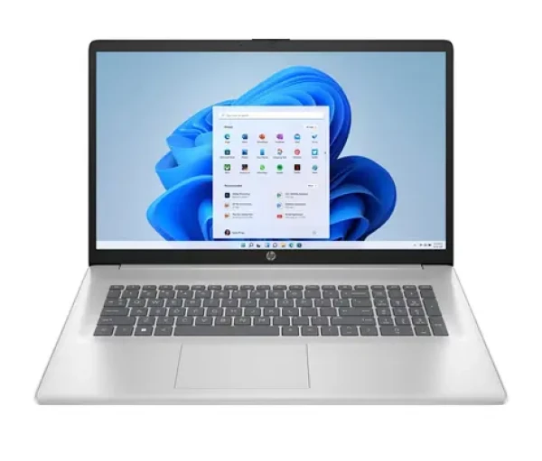 HP 17 stříbrná / Notebook / 17.3" FHD / AMD Ryzen 7 7730U / 16GB DDR4 / 512GB SSD / AMD Radeon / W11H (C2EY6EA)