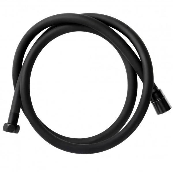 Erga Snake, hladká sprchová hadice 150 cm, Anti-Twist, černá matná, ERG-YKA-BP.SNAKE-BLK