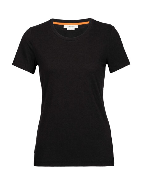 Dámské triko krátký rukáv ICEBREAKER Wmns Central Classic SS Tee, Black velikost: M