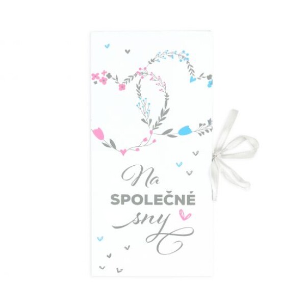 Nekupto Dárková obálka s kartičkou na peníze na společné sny