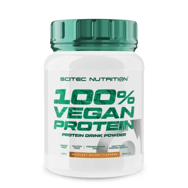 Scitec Nutrition 100% Vegan Protein 1000 g hazelnut walnut (14131)