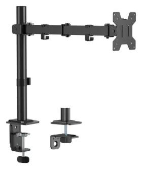 Equip stolní držák monitoru 17-32" černá / Držák monitoru / VESA 100x100 / nosnost 10 kg / 360° otočný (650174)