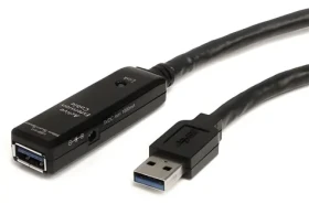 StarTech Prodlužovací kabel USB černá / Kabel USB / A-M - A-F / 5 m (USB3AAEXT5M)